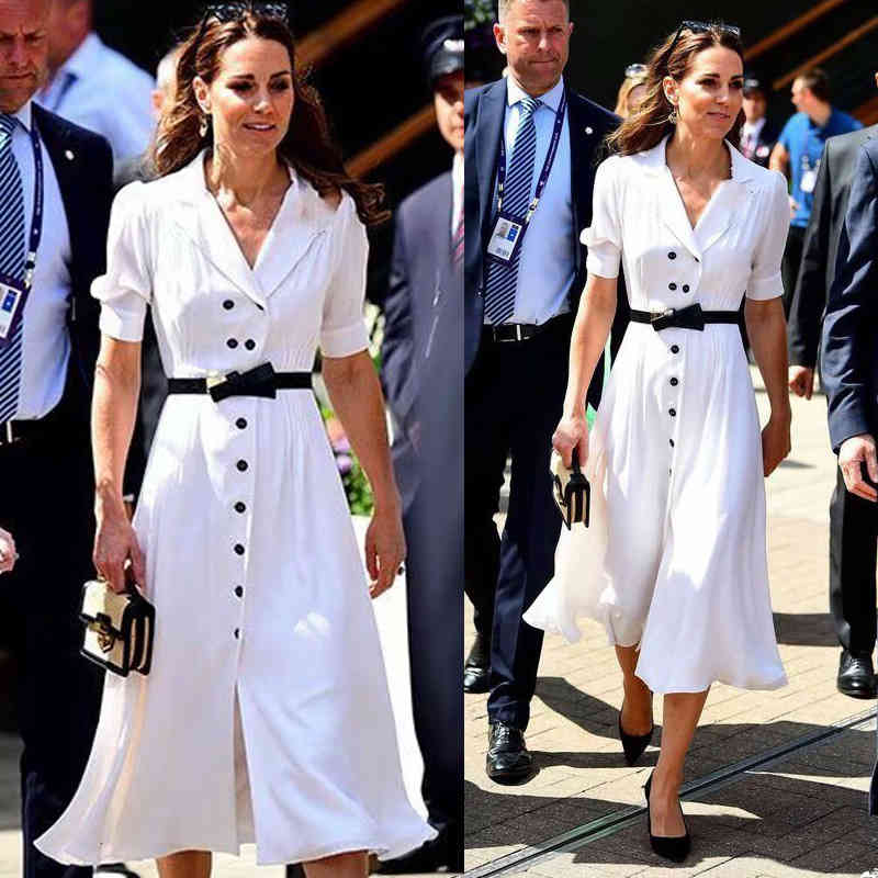 Casual Dresses Princess Kate' autumn women' heavy industry dress with single breasted white belt FRMG, 2# box
Casual Dresses Princess Kate' autumn women' heavy industry dress with single breasted white belt FRMG, 2# box