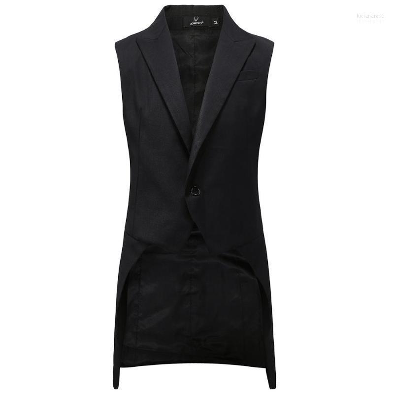 Men' Vests 2022 Men Autumn Punk Rock Hip Hop Long Vest Tail Coat Man Black Vintage Gilet Plus Size Casual Luci22
Men' Vests 2022 Men Autumn Punk Rock Hip Hop Long Vest Tail Coat Man Black Vintage Gilet Plus Size Casual Luci22
