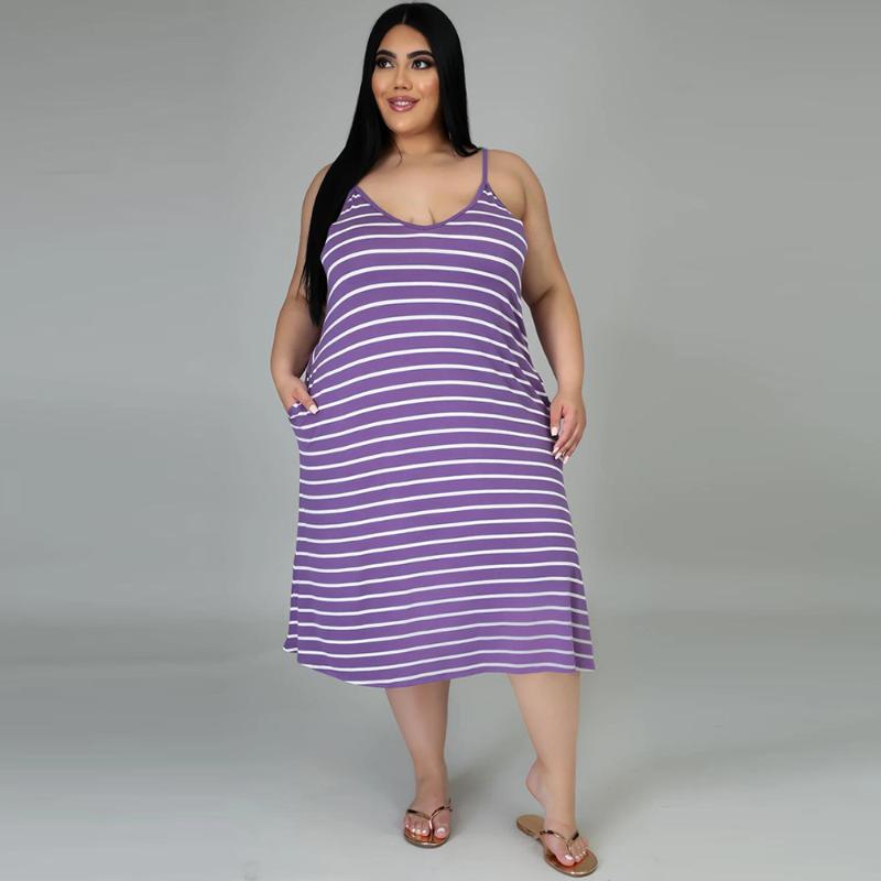 Plus Size Dresses Striped Print Wide Loose SizeLadies Dress -5XL Low Neck Short Sleeve Female Elegant Clubwear VestidosPlus, Gray
Plus Size Dresses Striped Print Wide Loose SizeLadies Dress -5XL Low Neck Short Sleeve Female Elegant Clubwear VestidosPlus, Gray