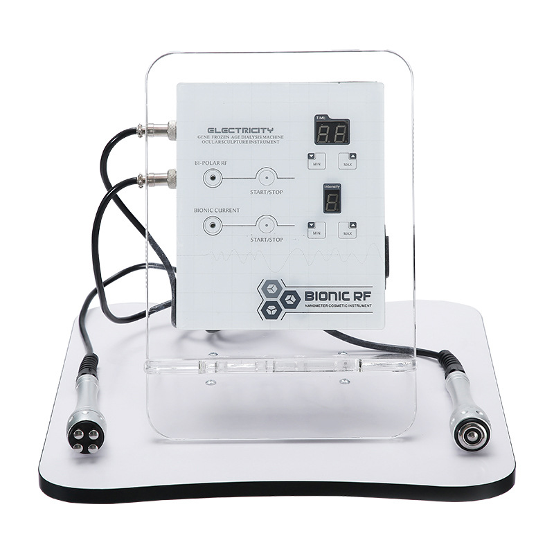 Bipolar RF High Radio frequency Beauty Device for Face Lifting Wrinkle Removal Anti Aging Skin Rejuvenation Eye Massager Neck Slimming Home Use RF Sal