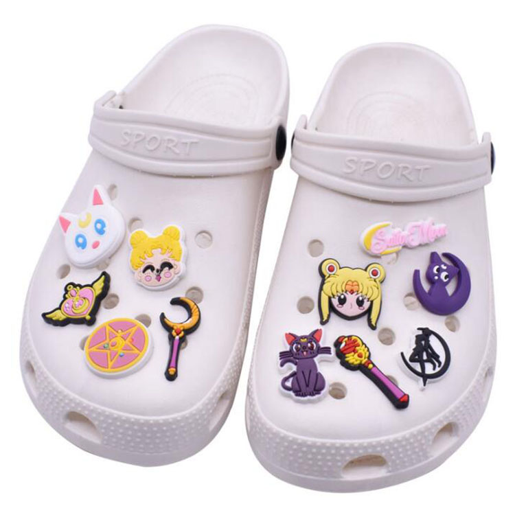 wholesale purple cartoon shoe charms pvc shoe accessories soft rubber decoration buckle for croc shoes bracelet wristband
wholesale purple cartoon shoe charms pvc shoe accessories soft rubber decoration buckle for croc shoes bracelet wristband