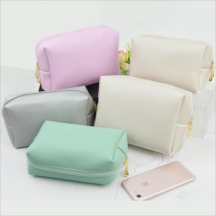 Shanding - solid color cosmetic bag classic rectangular designer custom with zipper closure, Ivory
Shanding - solid color cosmetic bag classic rectangular designer custom with zipper closure, Ivory