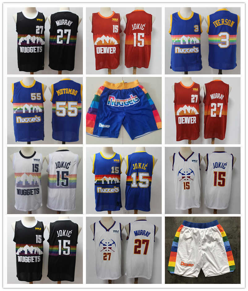 Jersey Dikembe 55 Mutombo Allen 3 Iverson Nikola 15''JOKIC Jamal 27 Murray Denver''Nuggets''Men Basketball Jerseys, Color
Jersey Dikembe 55 Mutombo Allen 3 Iverson Nikola 15''JOKIC Jamal 27 Murray Denver''Nuggets''Men Basketball Jerseys, Color