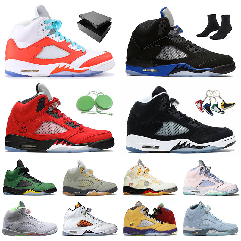 Outdoor 5 Basketball Shoes PRFC Racer Blue Easter Concord 5s Jumpman Helmet Hare Jade Horizon Green Bean UNC Sports Trainers Shattered Backboard Men Sneakers, 40-47 alternate bel
Outdoor 5 Basketball Shoes PRFC Racer Blue Easter Concord 5s Jumpman Helmet Hare Jade Horizon Green Bean UNC Sports Trainers Shattered Backboard Men Sneakers, 40-47 alternate bel