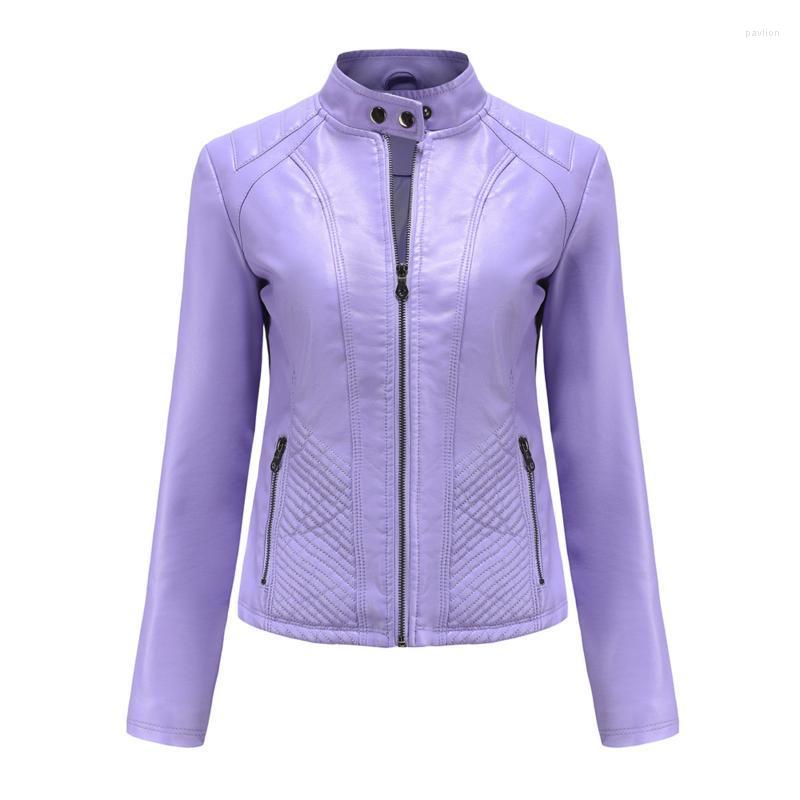 Women' Jackets Women Motor Jacket Stand Collar Pure Color Zipper Coat Biker Short Punk Cropped Outerwear, Coffee
Women' Jackets Women Motor Jacket Stand Collar Pure Color Zipper Coat Biker Short Punk Cropped Outerwear, Coffee