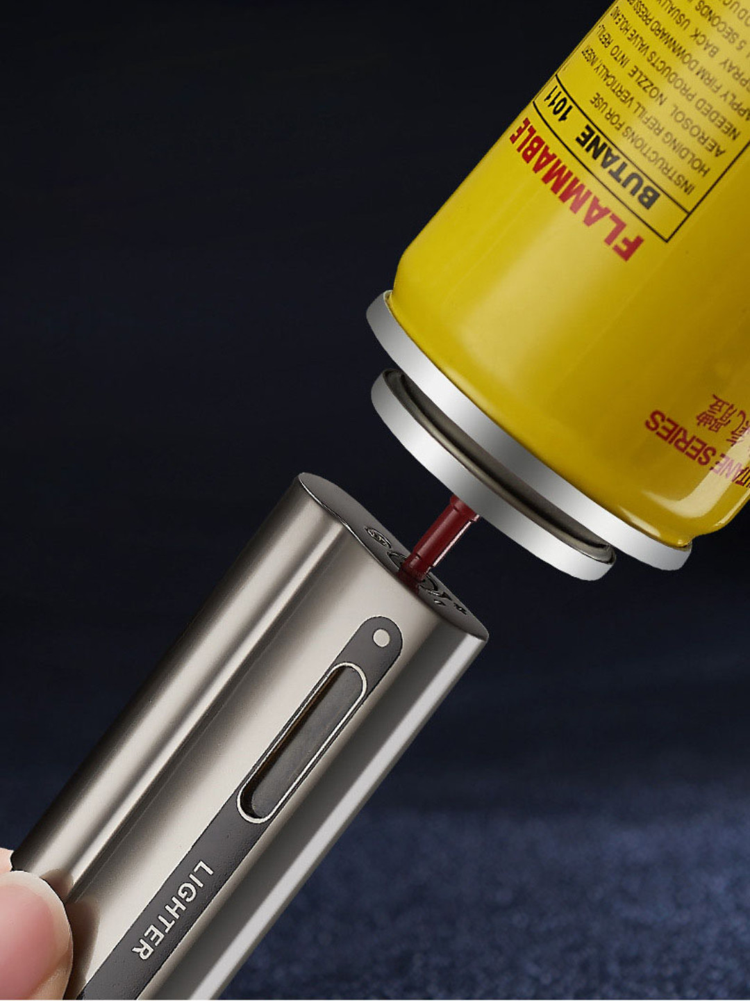 Torch Butane Gas Lighter Windproof Jet Flame Refillable Turbo Metal Lighters for Cigarettes Barbecue W260202