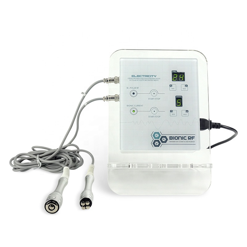 Bipolar RF High Radio frequency Beauty Device for Face Lifting Wrinkle Removal Anti Aging Skin Rejuvenation Eye Massager Neck Slimming Home Use RF Sal