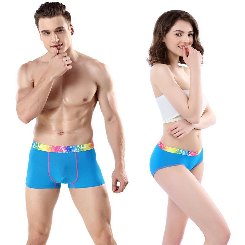 Underpants 2Pcs Cotton Cartoon Couple Low Waist Men Panties Fashion Female Briefs Underwear Eamless PantiesUnderpants, Ab00229
Underpants 2Pcs Cotton Cartoon Couple Low Waist Men Panties Fashion Female Briefs Underwear Eamless PantiesUnderpants, Ab00229