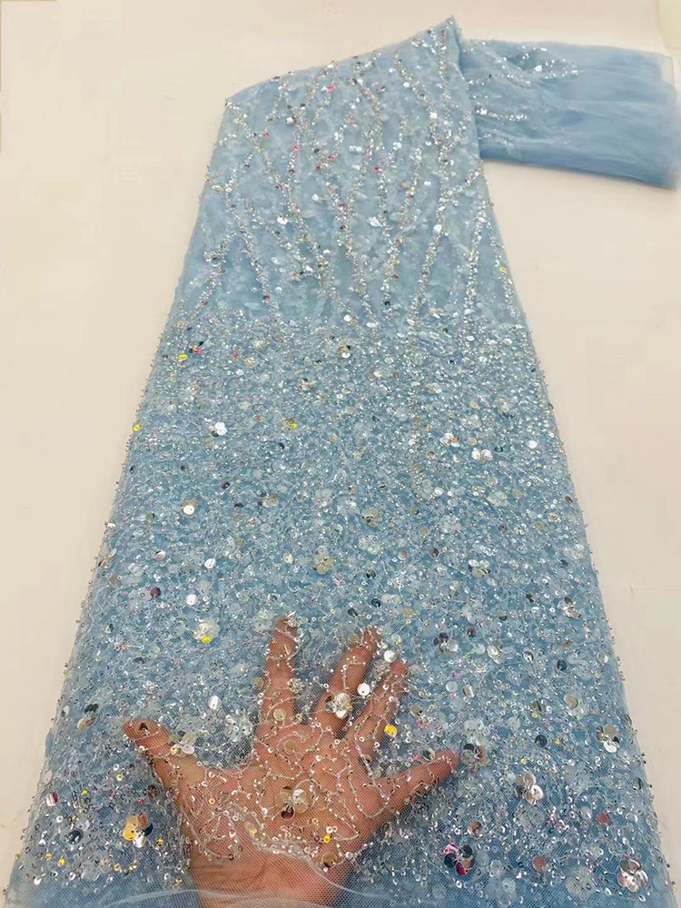 2022 Luxury French 3D Beaded Tulle Lace Fabric High Quality African Net Lace Fabrics With Sequins For Evening Dress Y2590
2022 Luxury French 3D Beaded Tulle Lace Fabric High Quality African Net Lace Fabrics With Sequins For Evening Dress Y2590