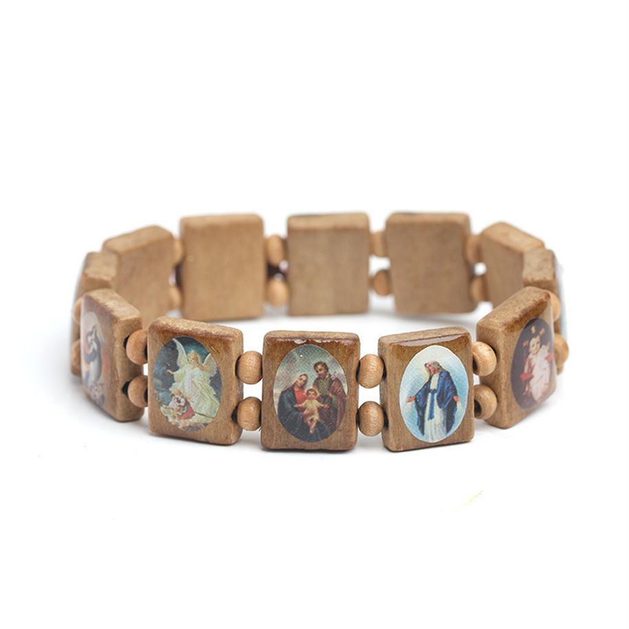Natural Wooden Catholic Jewelry Christian Jesus Faith Rosary Bracelet Religious Jewelry291G
Natural Wooden Catholic Jewelry Christian Jesus Faith Rosary Bracelet Religious Jewelry291G