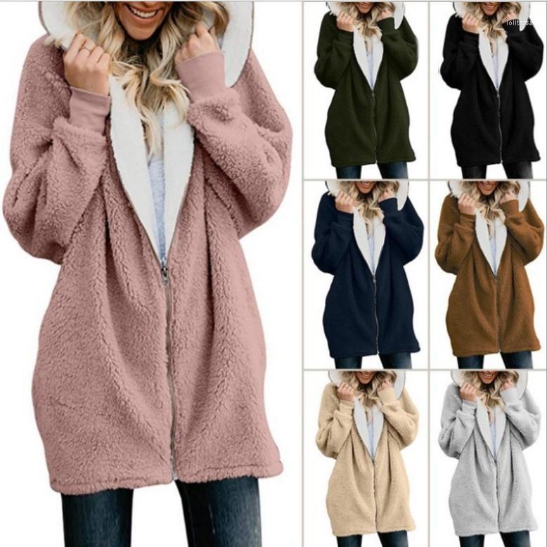 Womens Plus Size Outerwear Coats Large Hoodie Autumn And Winter Long Sleeve Loose Sweatshirt Loli22
Womens Plus Size Outerwear Coats Large Hoodie Autumn And Winter Long Sleeve Loose Sweatshirt Loli22