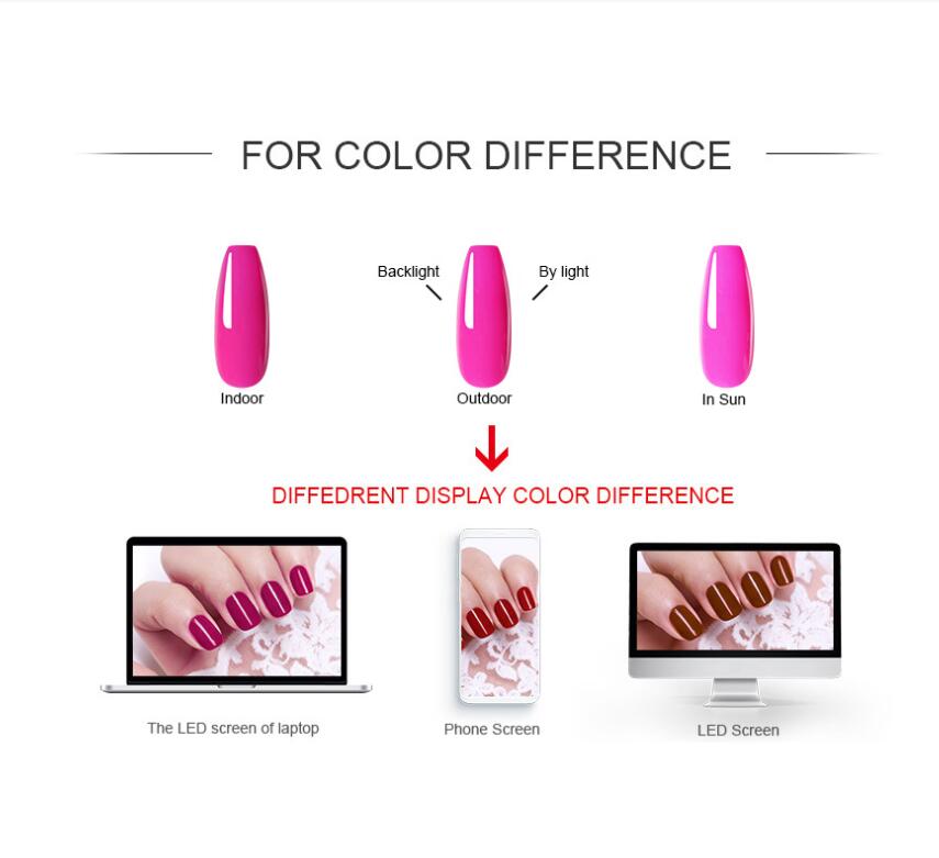8.5ml Glitter UV Gel Nail Polish 100 Colors Spring Summer Color Varnishes Sequins Soak Off Hybrid Lacquers Varnish Colorful Nails DIY Art Decoration - view 7