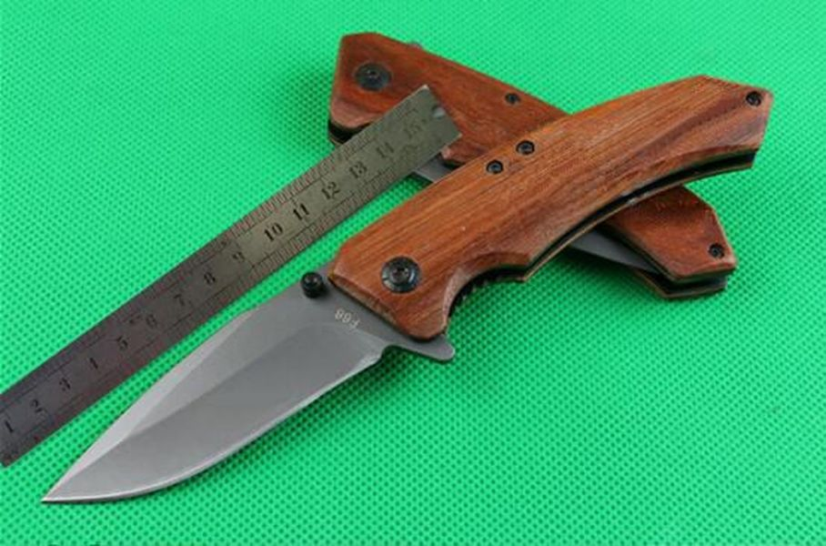 Butterfly F68 Pocket Folding Knife Stainless Steel Manual Release Tactical Rescue Hunting Fishing EDC Survival Tool Knives a097