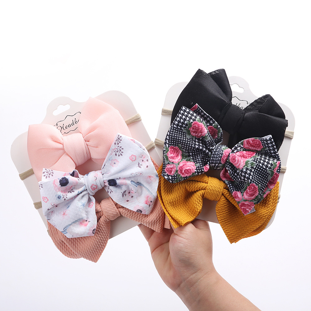 3Pics/Set Baby floral Messy Bow Set High Stretch Elastic leopard Headband Set Fabric Hair Accessories, Options
3Pics/Set Baby floral Messy Bow Set High Stretch Elastic leopard Headband Set Fabric Hair Accessories, Options