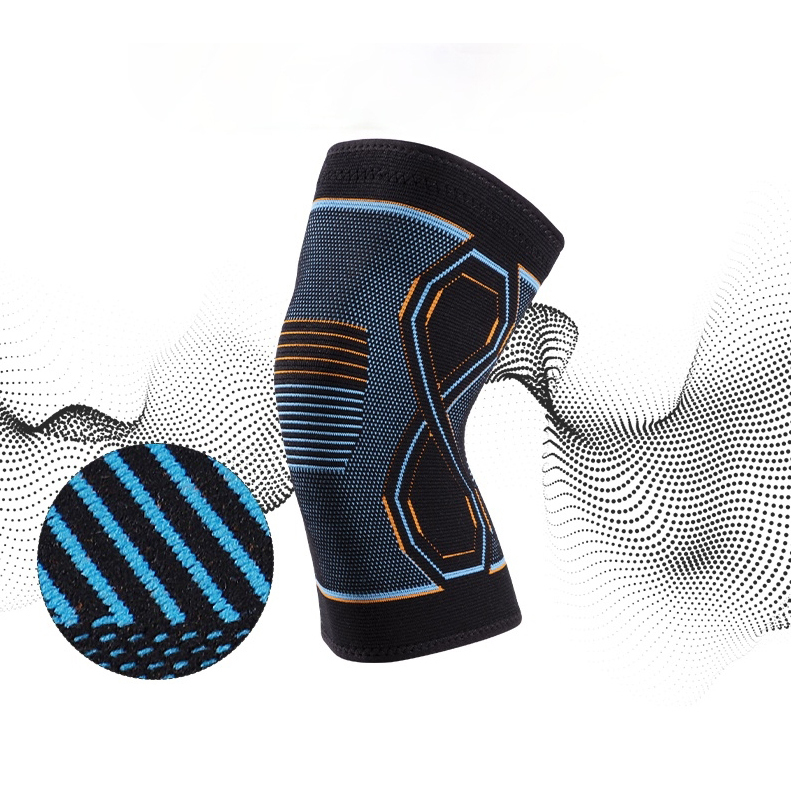 Compression Knee Brace Workout Knee Support for Joint Pain Relief Running Biking Basketball Knitted Knee Sleeve for Adult 220718