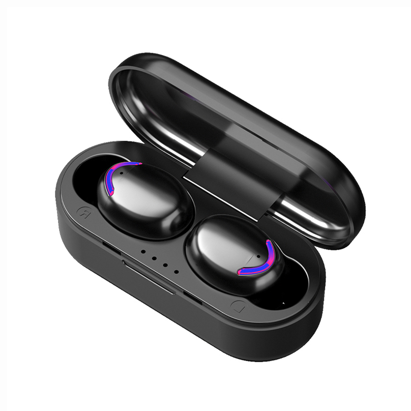 TWS F9 Mini Fone Bluetooth Wireless Earphone Fingerprint control Headphone Stereo Sport gaming Headset Noise Cancelling EarBuds With Mic, Black 
TWS F9 Mini Fone Bluetooth Wireless Earphone Fingerprint control Headphone Stereo Sport gaming Headset Noise Cancelling EarBuds With Mic, Black