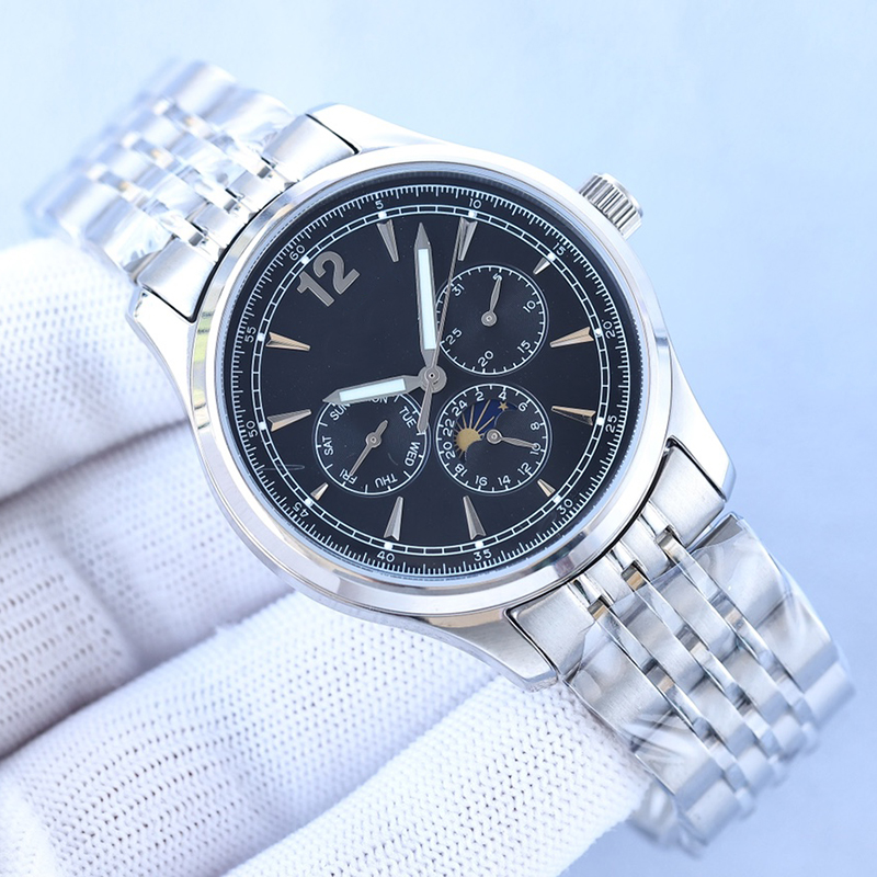 Movement Watch Automatic Mechanical Mens Watches Stainless Steel Case Wristwatch 40mm Business Casual Wristwatches Boutique Wristband Montre De Luxe, Color1
Movement Watch Automatic Mechanical Mens Watches Stainless Steel Case Wristwatch 40mm Business Casual Wristwatches Boutique Wristband Montre De Luxe, Color1