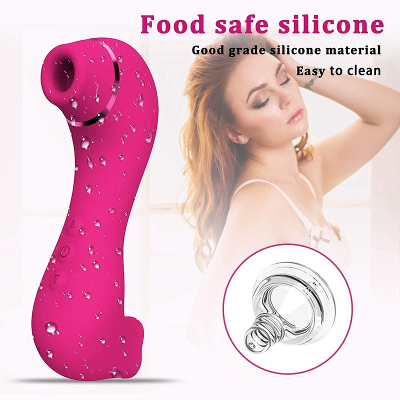 Double Head Modes Clitoral Sucking & Licking Vibrator G Spot Stimulate Vaginal Nipple Massager Oral Sex Toys for Women Couples 220329