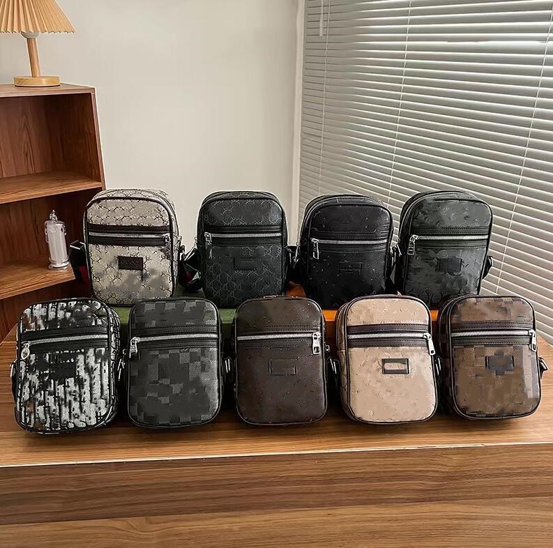 Crossbody Bag for Women Men Fashion PU Leather 9 Styles Outdoor Travel Buisiness Shoulder Bags with Adjustable Strap, As picture show
Crossbody Bag for Women Men Fashion PU Leather 9 Styles Outdoor Travel Buisiness Shoulder Bags with Adjustable Strap, As picture show