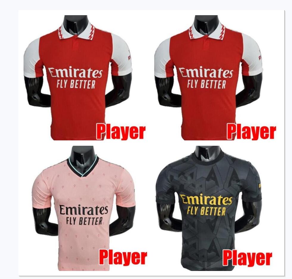22 23 PEPE SAKA jerseys Player version Gunners ODEGAARD THOMAS WILLIAN NICOLAS TIERNEY SMITH ROWE ARSen 2022 2023 soccer football shirt Men, White
22 23 PEPE SAKA jerseys Player version Gunners ODEGAARD THOMAS WILLIAN NICOLAS TIERNEY SMITH ROWE ARSen 2022 2023 soccer football shirt Men, White