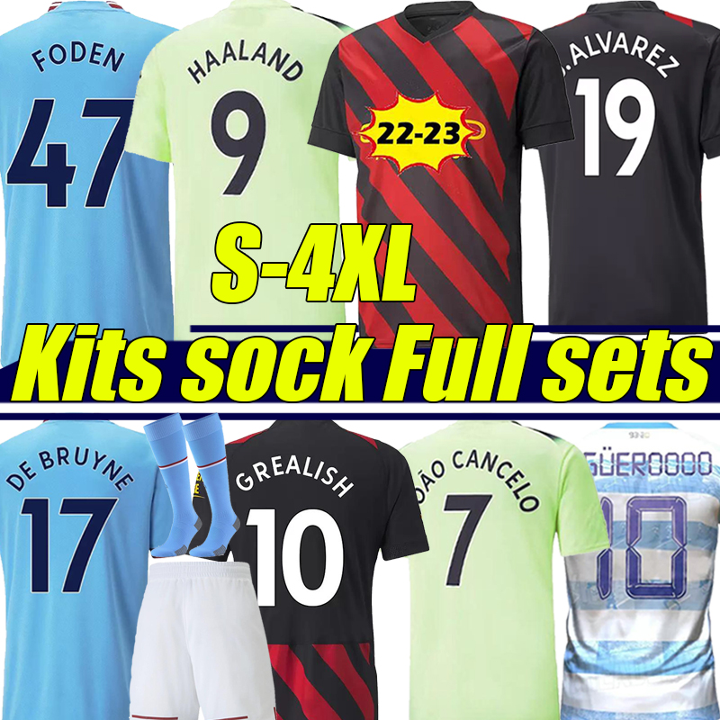 4XL 22/23 HAALAND Soccer Jerseys GREALISH STERLING MANS CITIES MAHREZ DE BRUYNE FODEN MENDY BERNARDO PHILLIPS RODRIGO 2022 2023 Kits sock Full sets football shirt, Mancheng 22-23 away kit
4XL 22/23 HAALAND Soccer Jerseys GREALISH STERLING MANS CITIES MAHREZ DE BRUYNE FODEN MENDY BERNARDO PHILLIPS RODRIGO 2022 2023 Kits sock Full sets football shirt, Mancheng 22-23 away kit
