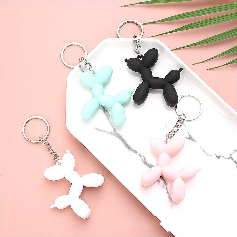 Keychains Fashion Colorful Balloon Dog Keychain Soft Rubber PVC Cute Shape Women Key Chain Car Ring Bag Pendant Jewelry
Keychains Fashion Colorful Balloon Dog Keychain Soft Rubber PVC Cute Shape Women Key Chain Car Ring Bag Pendant Jewelry