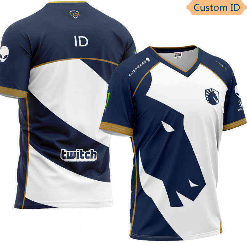 Summer CSGO E-Sports LCS Team Liquid Uniform Jersey Custom Name 3d Printing Men's Women's Tshirt ID Fan T-Shirt110-6, K-196
Summer CSGO E-Sports LCS Team Liquid Uniform Jersey Custom Name 3d Printing Men's Women's Tshirt ID Fan T-Shirt110-6, K-196