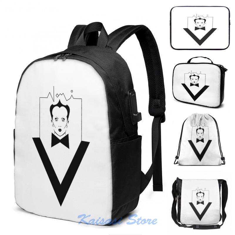 Backpack Funny Graphic Print Klaus Nomi USB Charge Men School Bags Women Bag Travel Laptop, Drawstring bag
Backpack Funny Graphic Print Klaus Nomi USB Charge Men School Bags Women Bag Travel Laptop, Drawstring bag
