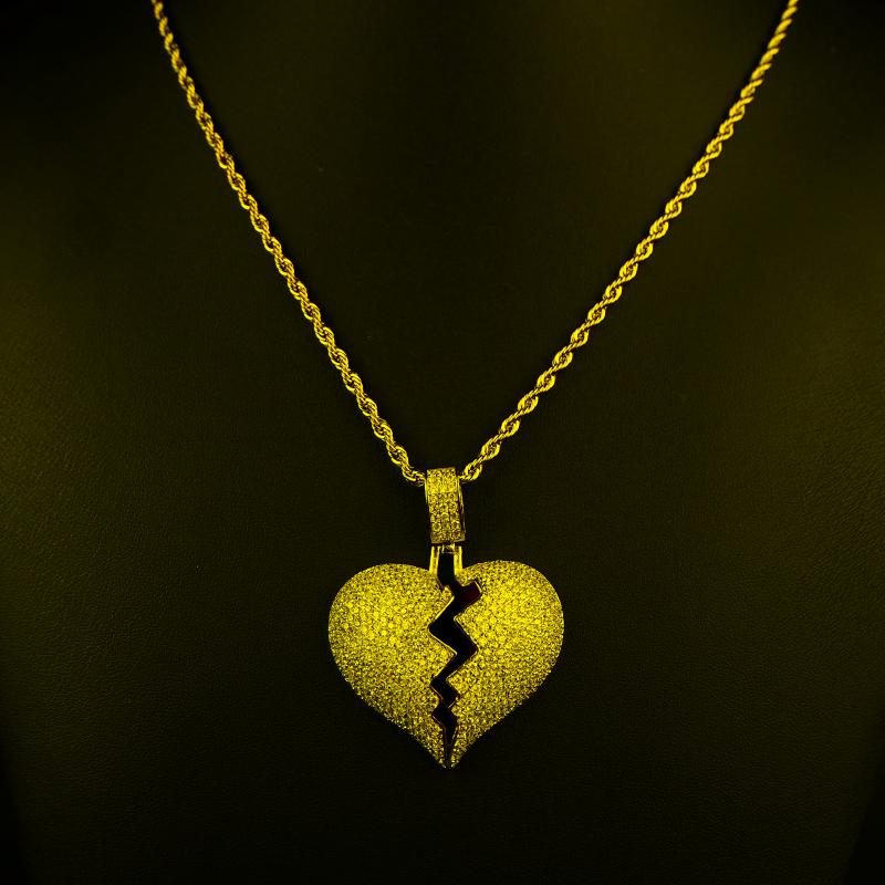 Pendant Necklaces Trend Necklace Broken Heart Hip Hop Rock Male And Female Accessories.Pendant
Pendant Necklaces Trend Necklace Broken Heart Hip Hop Rock Male And Female Accessories.Pendant