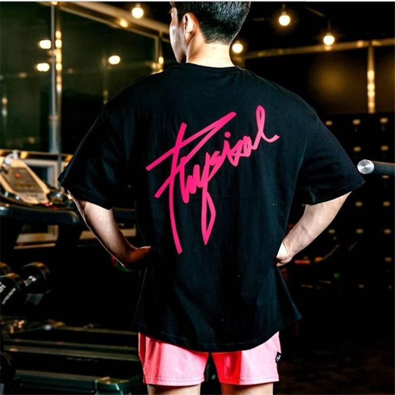 Men's T-Shirts Men Casual Loose T Shirt Gym Fitness Cotton T-Shirt Male Fashion Print Short Sleeve Tee Tops Summer Sport Workout ClothinMen', Pink mei red
Men's T-Shirts Men Casual Loose T Shirt Gym Fitness Cotton T-Shirt Male Fashion Print Short Sleeve Tee Tops Summer Sport Workout ClothinMen', Pink mei red