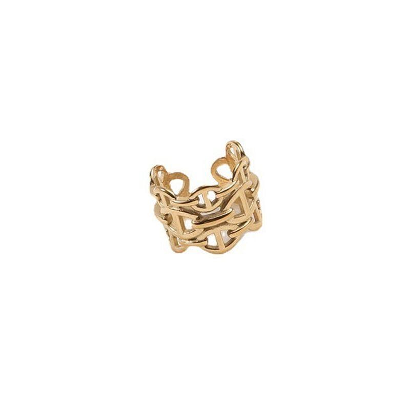 Cluster Rings Stainless Steel Pig Nose Ring Electroplating Gold Multilayer Minimalist Gift For Women Gothic Accessories Aesthetic Jewelry
Cluster Rings Stainless Steel Pig Nose Ring Electroplating Gold Multilayer Minimalist Gift For Women Gothic Accessories Aesthetic Jewelry