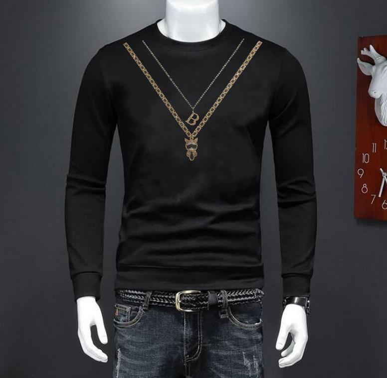 Men' Sweaters Rhinestone Necklacest Style Brand Sweatshirts Fashion Men HoodiesMen, As shown
Men' Sweaters Rhinestone Necklacest Style Brand Sweatshirts Fashion Men HoodiesMen, As shown