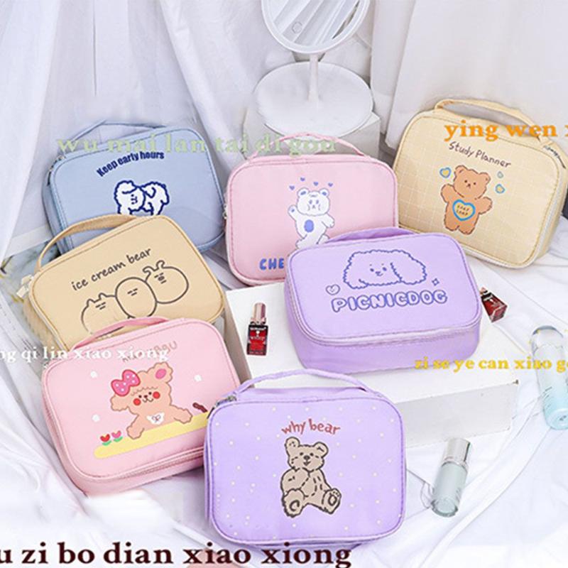 Cosmetic Bags & Cases Travel Wash Handbags Organzier Cartoon Kawaii Makeup Bear Storage Toiletry Bag, 05
Cosmetic Bags & Cases Travel Wash Handbags Organzier Cartoon Kawaii Makeup Bear Storage Toiletry Bag, 05
