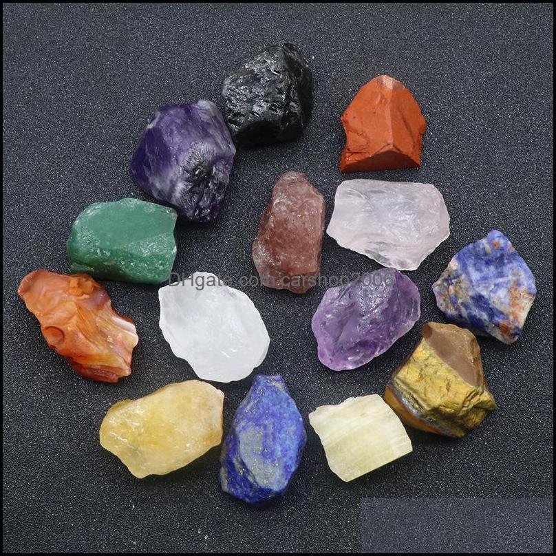 Stone Loose Beads Jewelry Natural Tigers Eye Amethyst Rose Quartz Turquoise Agate 7Chakra Energy Healing Ornaments Drop Delivery 2021 4Bi5H
Stone Loose Beads Jewelry Natural Tigers Eye Amethyst Rose Quartz Turquoise Agate 7Chakra Energy Healing Ornaments Drop Delivery 2021 4Bi5H