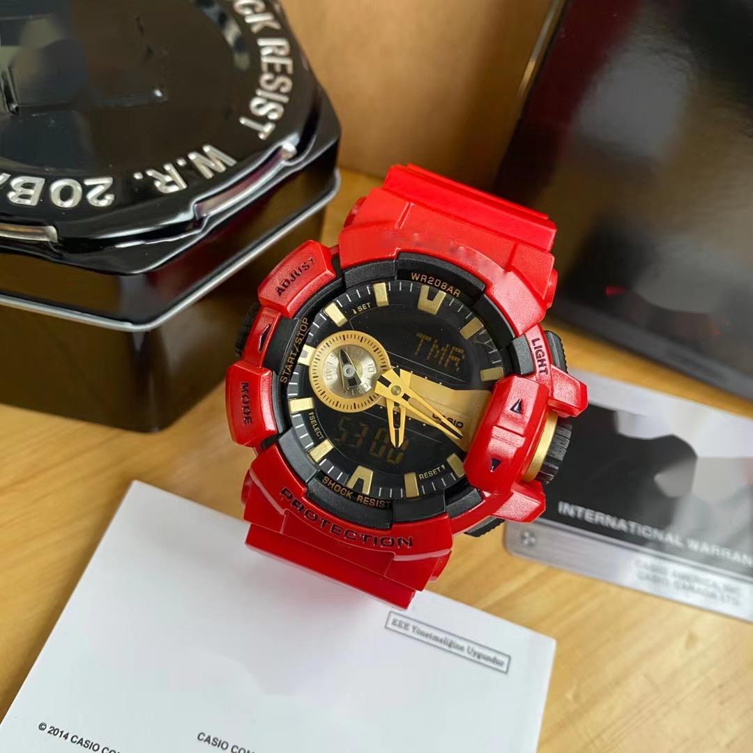 2022 New G display 400 high quality world time electronic watch automatic hand light, Ga-400-2
2022 New G display 400 high quality world time electronic watch automatic hand light, Ga-400-2