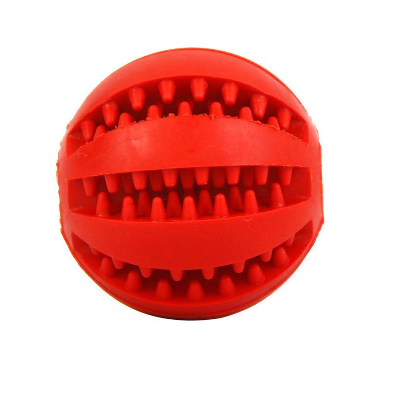 5cm Pet Toys Funny Interactive Elasticity Chew Toy for Dog Tooth Clean of Food Extra-tough Rubber Ball FY3946 JN13