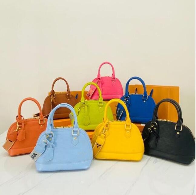 Designer Pottery Bags 2022 Summer Fashion Trendy Candy Color Gigi mini Leather Handbag Tide Messenger Tote 8 Colors with Dust bag for women L1590, Orange
Designer Pottery Bags 2022 Summer Fashion Trendy Candy Color Gigi mini Leather Handbag Tide Messenger Tote 8 Colors with Dust bag for women L1590, Orange