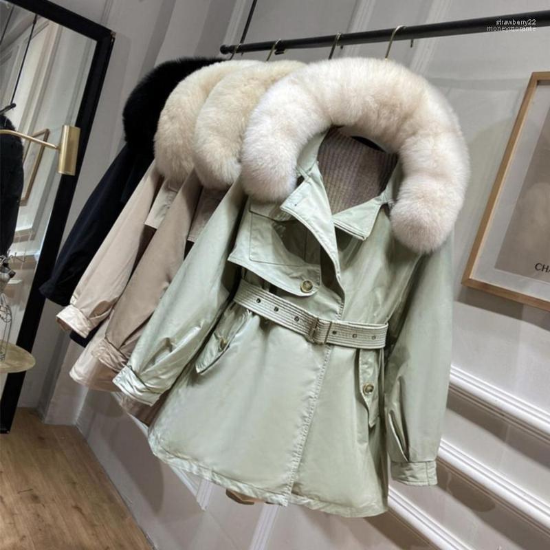 Women' Down & Parkas 2022 Natural Fur Women Coat Winter Thick 90% White Duck Parka Female Belt Solid Hooded Jacket Loose Outerwear1 Stra22, See chart
Women' Down & Parkas 2022 Natural Fur Women Coat Winter Thick 90% White Duck Parka Female Belt Solid Hooded Jacket Loose Outerwear1 Stra22, See chart