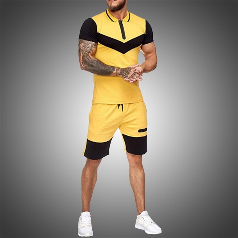 Mens Short Sets Summer Casual Summer Clothing 2 Piece Set Colorblock Track Suits Male T ShirtShorts Cotton Men Tracksuits 201128, Kcd625 white
Mens Short Sets Summer Casual Summer Clothing 2 Piece Set Colorblock Track Suits Male T ShirtShorts Cotton Men Tracksuits 201128, Kcd625 white