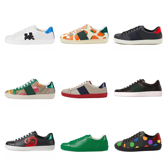Men's and Women's Fashion Casual Shoes, Snake Leather Ace Embroidered striped snake loafers, Multi 
Men's and Women's Fashion Casual Shoes, Snake Leather Ace Embroidered striped snake loafers, Multi