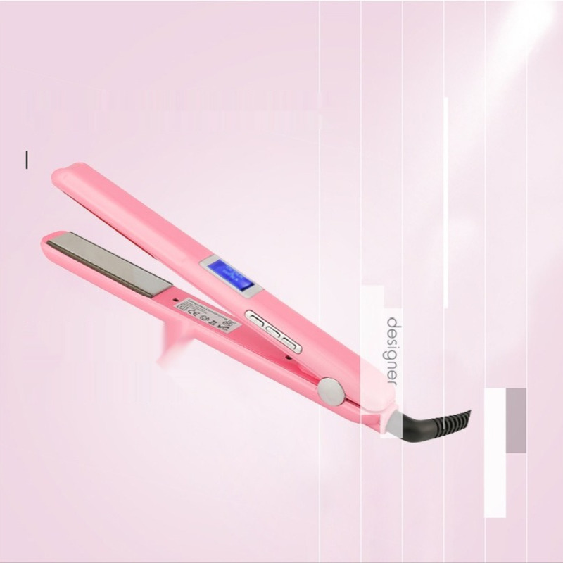 Infrared Hair Care Iron Ultrasonic Hair Straightener for Frizzy Dry Hair Keratin Repair Warm Mist Irons Recovers Damaged 220623