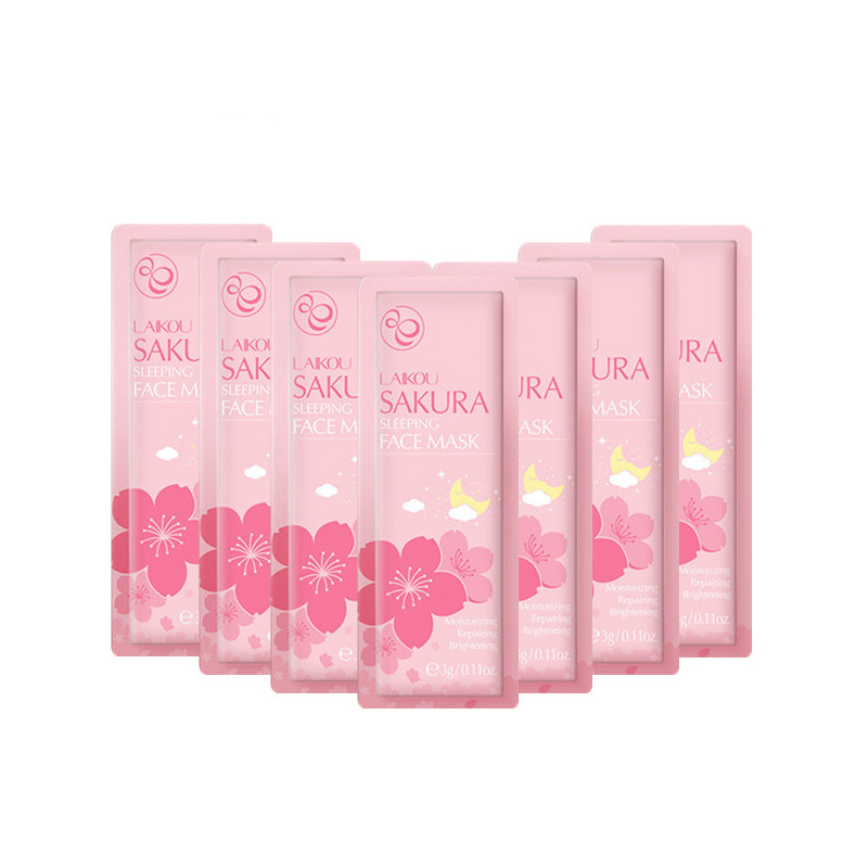 LAIKOU Sakura Collagen Sleeping Mask Individual Packaging Nourishing and Repair Skin Face Mask
LAIKOU Sakura Collagen Sleeping Mask Individual Packaging Nourishing and Repair Skin Face Mask