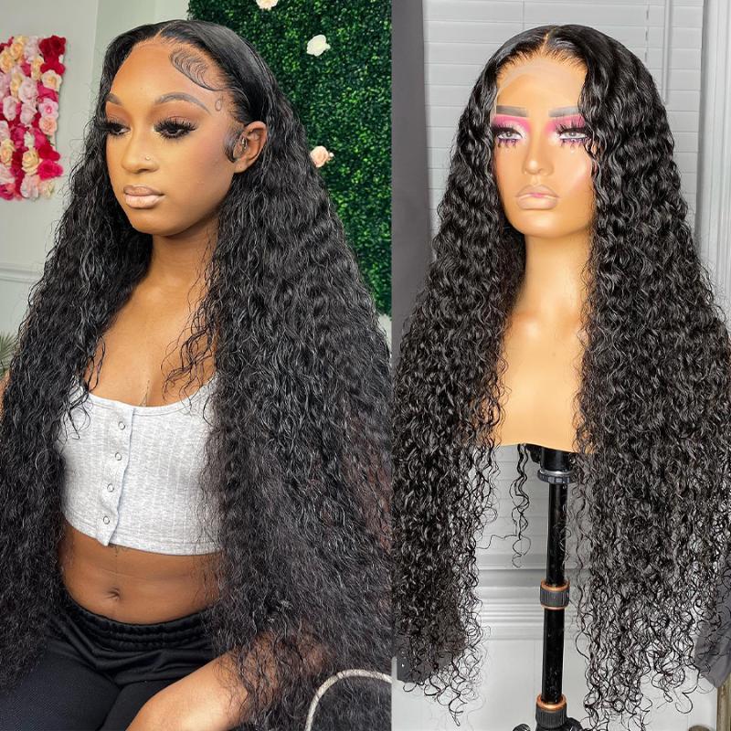 Lace Wigs MELODIEWater Wave Front For Women Pre Plucked With Baby Hair Curly Human Deep Frontal ClosureLace, As pic
Lace Wigs MELODIEWater Wave Front For Women Pre Plucked With Baby Hair Curly Human Deep Frontal ClosureLace, As pic