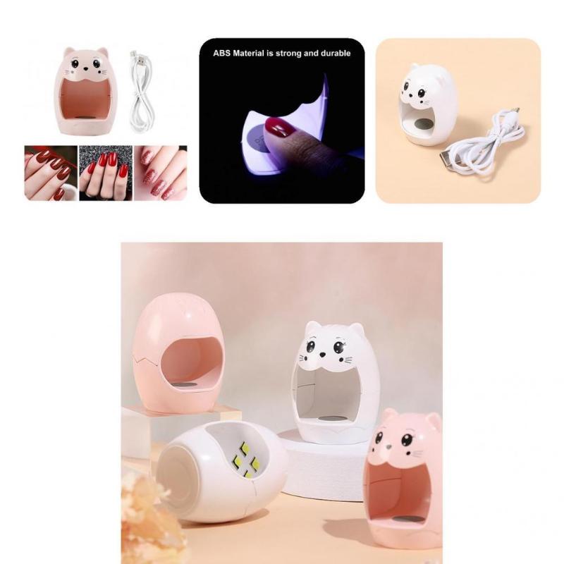 Nail Dryers Great Miniature Single Finger Nails Lamp UV Press Control Simple Operation, White
Nail Dryers Great Miniature Single Finger Nails Lamp UV Press Control Simple Operation, White