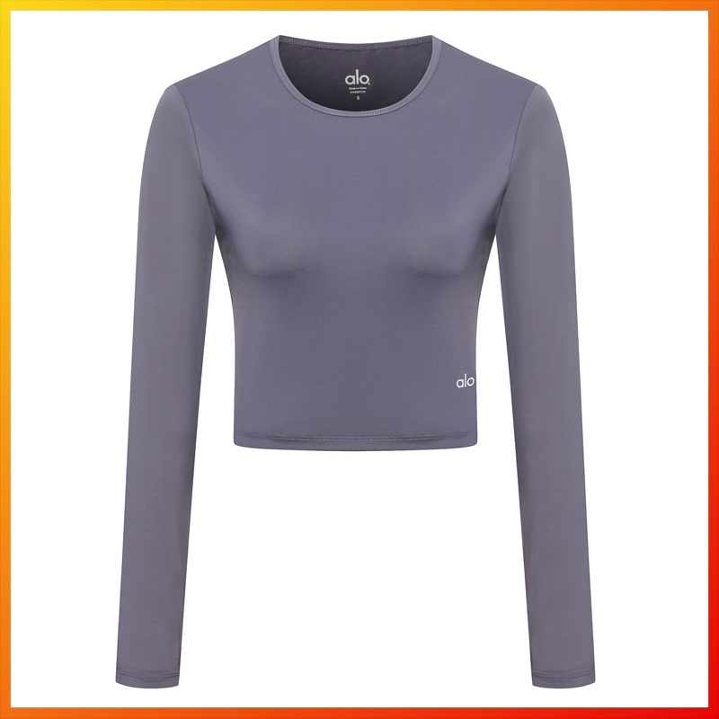 Yoga Women's Sports Long Sleeve Short Waist Top Training Fitness Long-sleeve T-shirt Breathable Fashion Skin-friendly, Black
Yoga Women's Sports Long Sleeve Short Waist Top Training Fitness Long-sleeve T-shirt Breathable Fashion Skin-friendly, Black