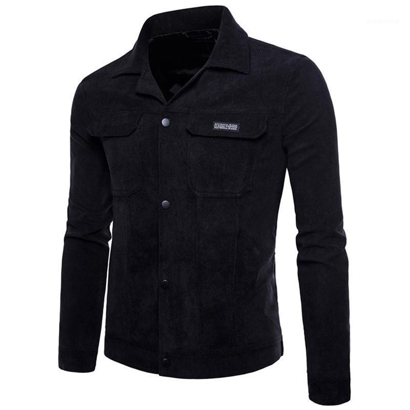 Men's Jackets Spring And Autumn High Quality Corduroy Jacket Tooling All-match Solid Color Cotton Material Comfortable Hansome Casual, Black
Men's Jackets Spring And Autumn High Quality Corduroy Jacket Tooling All-match Solid Color Cotton Material Comfortable Hansome Casual, Black