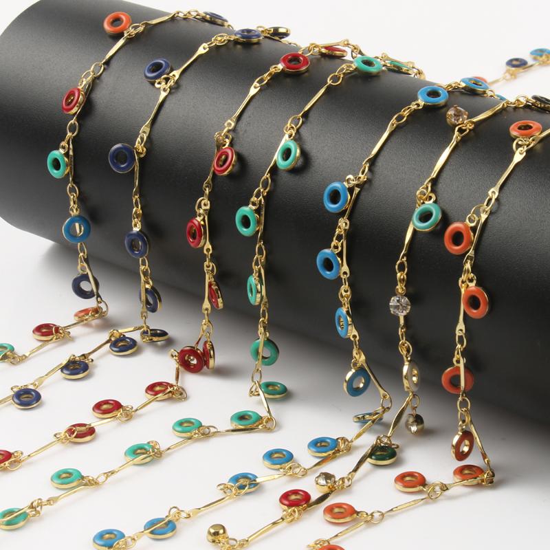Pendant Necklaces Fashion Punk Donut Chain Bracelets Colorful Charm For Men Women Gifts Necklace Earrings DIY Jewelry MakingPendant
Pendant Necklaces Fashion Punk Donut Chain Bracelets Colorful Charm For Men Women Gifts Necklace Earrings DIY Jewelry MakingPendant