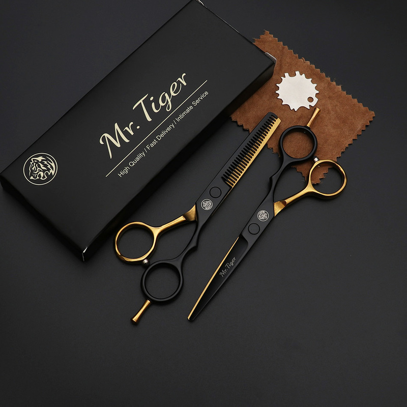 Sharp Blade 5.5 6.0 Inch Hairdressing Scissors Professional Set Cutting Shears Barber Scissor Cut Razor Makas 220317