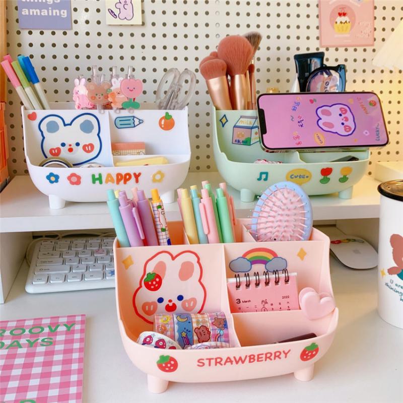 Cosmetic Bags & Cases Kawaii Desk Organizer Pen Holder Children Girls Heart Storage Ins Student Desktop Large Capacity Stationery Box, Green
Cosmetic Bags & Cases Kawaii Desk Organizer Pen Holder Children Girls Heart Storage Ins Student Desktop Large Capacity Stationery Box, Green
