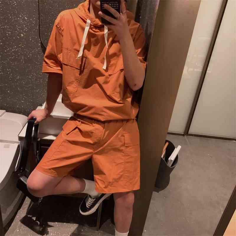 Summer Clothes For Men 2022 Streetwear Men Shorts Set 2 Piece Casual Outfit Men Fashion Clothing Quick Dry Lightweight Tracksuit L220607, Grey1
Summer Clothes For Men 2022 Streetwear Men Shorts Set 2 Piece Casual Outfit Men Fashion Clothing Quick Dry Lightweight Tracksuit L220607, Grey1